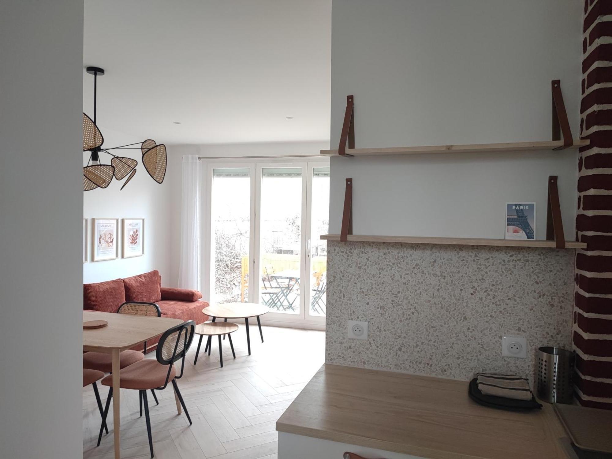 Appartement D'Architecte Avec Vue Sur Jardin Ла-Курнев Екстер'єр фото